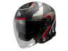 Helmet MT Jet Thunder III SV Bow black / red  thumb extra