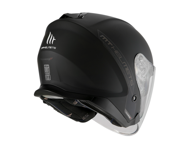 Helm MT Jet Thunder 3 SV mat zwart (XS - L) product