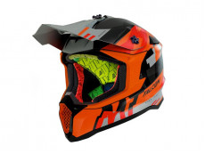 Helm MT Falcon Arya cross matt orange