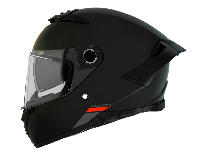 Helm MT Thunder 4 SV Solid mat zwart (S - XXL)