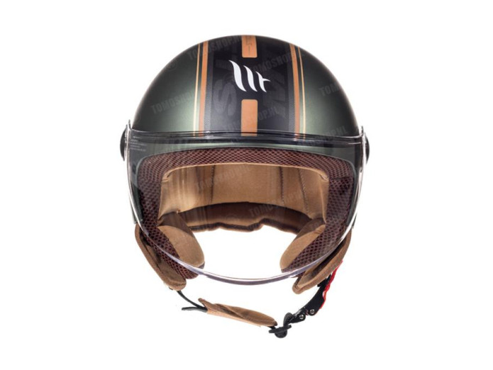 Helm MT Street S Entire Matt Grün / Braun (XS - XL)