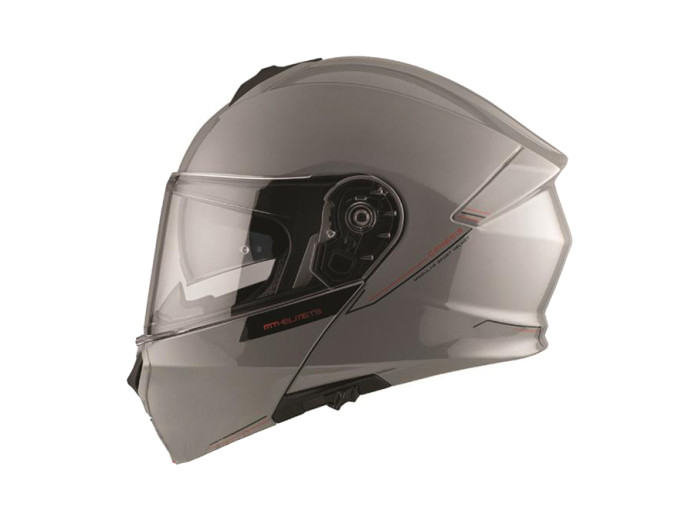 Helm MT Genesis SV systeem glans grijs (S - XXL)