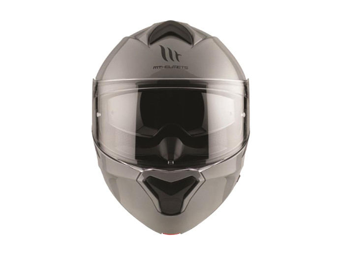 Helm MT Genesis SV systeem glans grijs (S - XXL)