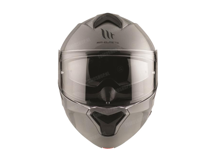Helm MT Genesis SV systeem glans grijs (S - XXL)