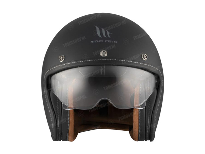 Helm MT Le Mans II SV S mat zwart (XS - XXL)