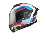 Helm MT Atom 2 SV systeem bast mat blauw / rood (S - XXL)