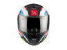 Helm MT Atom 2 SV systeem bast mat blauw / rood thumb extra