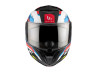 Helm MT Atom 2 SV systeem bast mat blauw / rood (S - XXL)