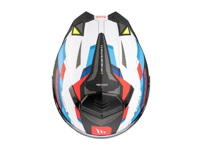 Helm MT Atom 2 SV systeem bast mat blauw / rood (S - XXL) product