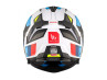 Helm MT Atom 2 SV systeem bast mat blauw / rood (S - XXL)