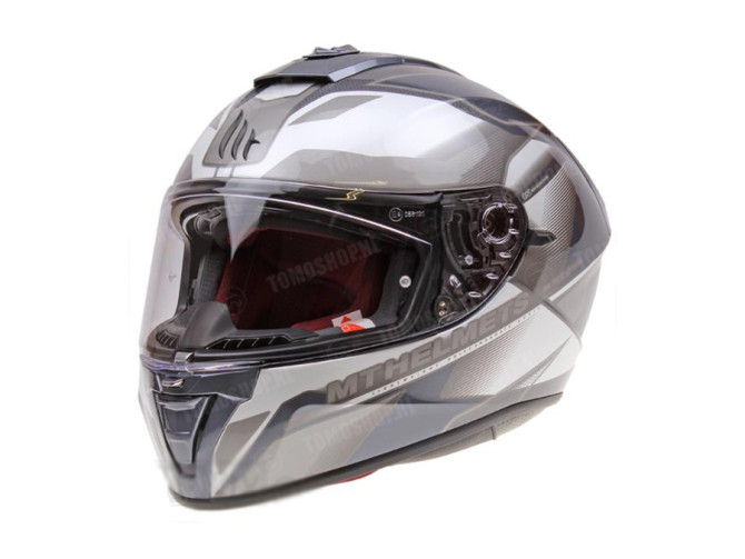 Helmet MT Blade II SV Fugue Grau main