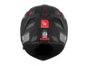 Helm MT Atom 2 SV System bast Matt Schwarz / Rot (S - XXL)