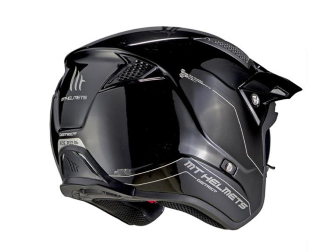 Helm MT District S SV zwart (S - XXL) product
