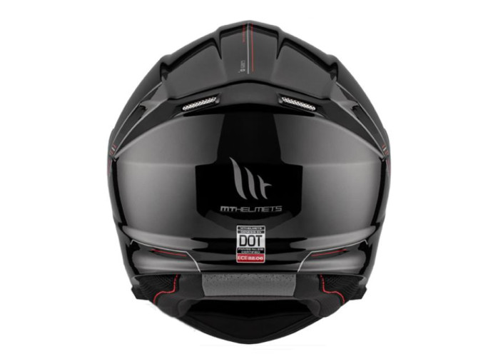 Helmet MT Genisis SV system gloss black product