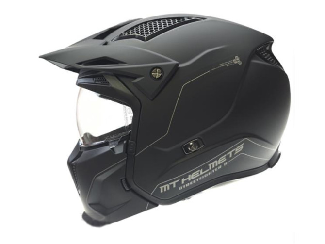 Helm MT Streetfighter S SV mat zwart (S - XXL) product