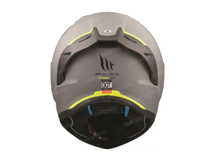Helm MT Stinger 2 solid Matt Grau (S - XL)