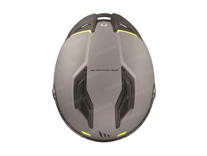 Helm MT Stinger 2 solid Matt Grau (S - XL)