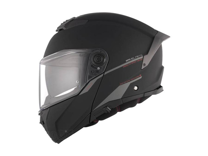 Helm MT Atom 2 SV System Matt Schwarz (S - XXL)