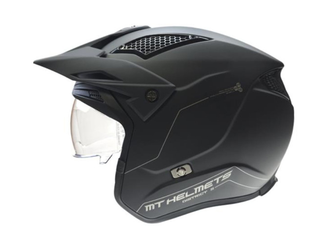 Helmet MT District S SV matt black product