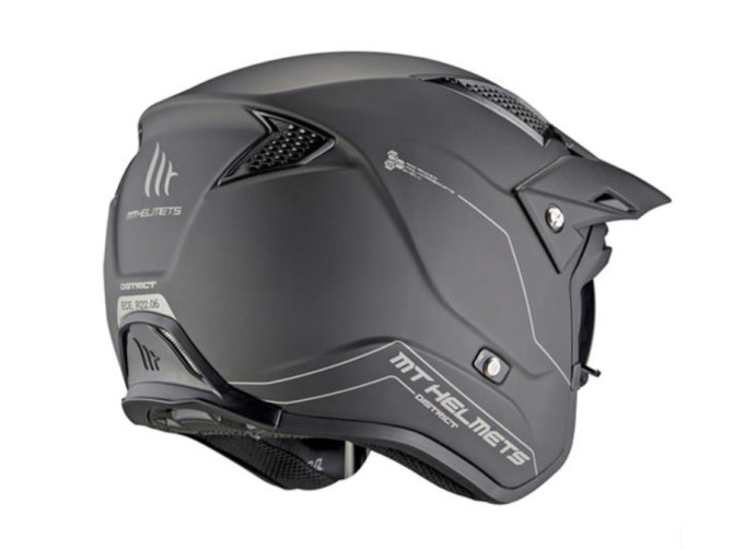Helmet MT District S SV matt black product