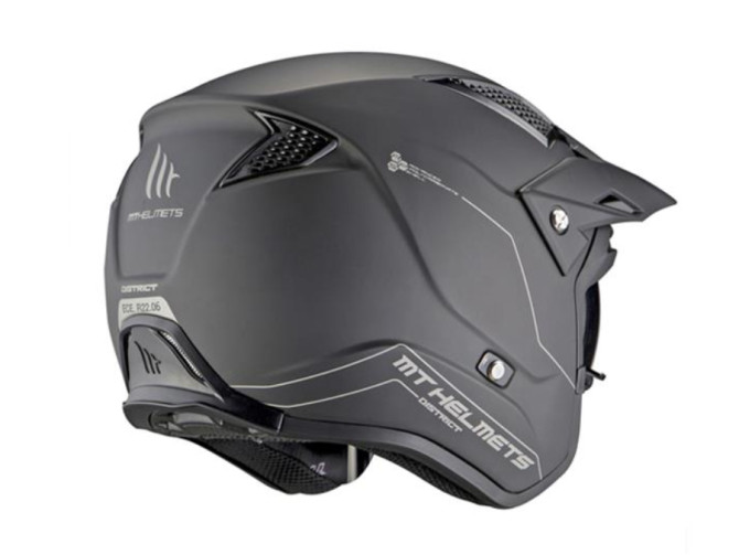 Helm MT District S SV mat zwart product