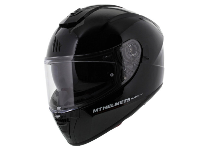 Helm MT Blade II SV Solid glans zwart in maat L product