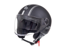 Helm MT Street S Entire mat zwart (XS - XL)