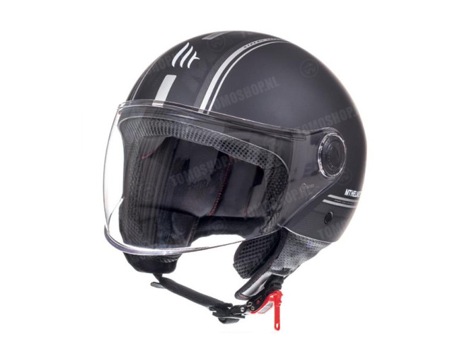 Helm MT Street S Entire mat zwart (XS - XL) main