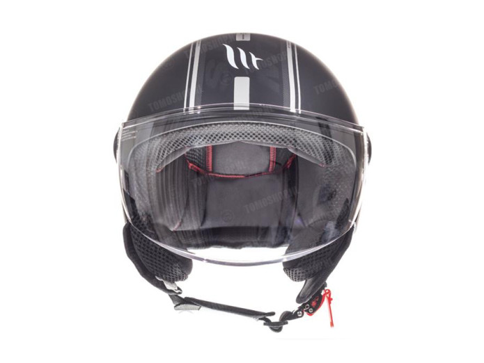 Helm MT Street S Entire mat zwart (XS - XL)