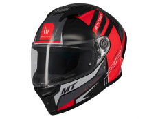 Helm MT Helm Stinger 2 Tron zwart / rood (S - XL)