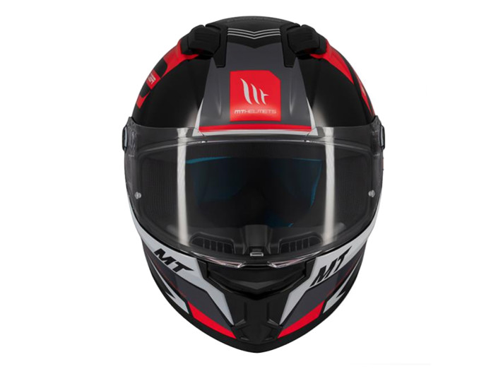 Helm MT Helm Stinger 2 Tron Schwarz / Rot (S - XL)