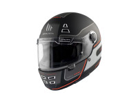 Helm MT Jarama SV Baux mat zwart / rood (S - XXL)