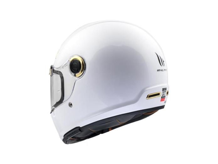 Helm MT Jarama SV Baux glans wit (M - XXL)