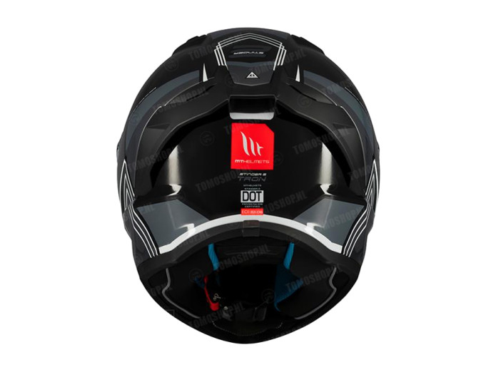 Helm MT Helm Stinger 2 Tron zwart / grijs (S - XL)