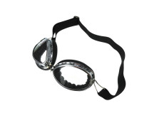 Helm bril MKX custom zwart 
