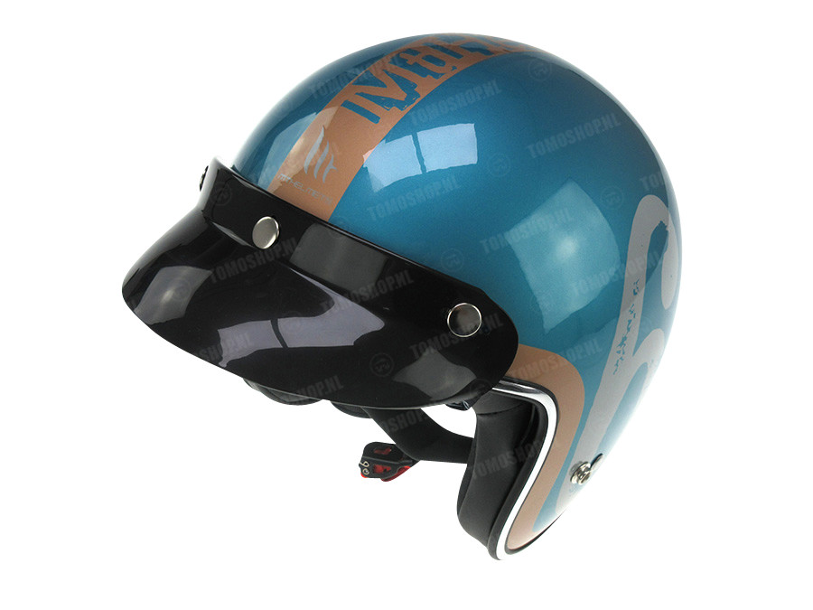 Helm klep Le Mans / Custom zwart kopen? Tomos