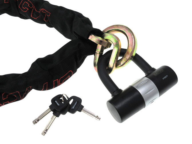 Chain lock Starry Citycat 120cm ART **** with U-lock product