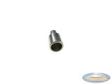 Cable cap for outer cable with centring nipple 6mm