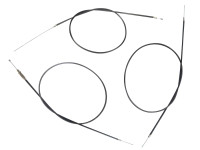 Brake cable / throttle cable set for Tomos A3 / A35 / various models Elvedes