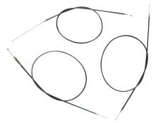 Brake cable / throttle cable set 3 pieces for Tomos A3 / A35 DMP