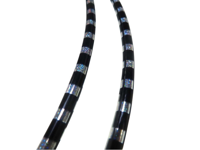 Cable outer universal cable black / chrome glitter Elvedes product