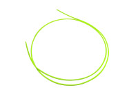 Kabel universeel buitenkabel fluor geel Elvedes (per meter)