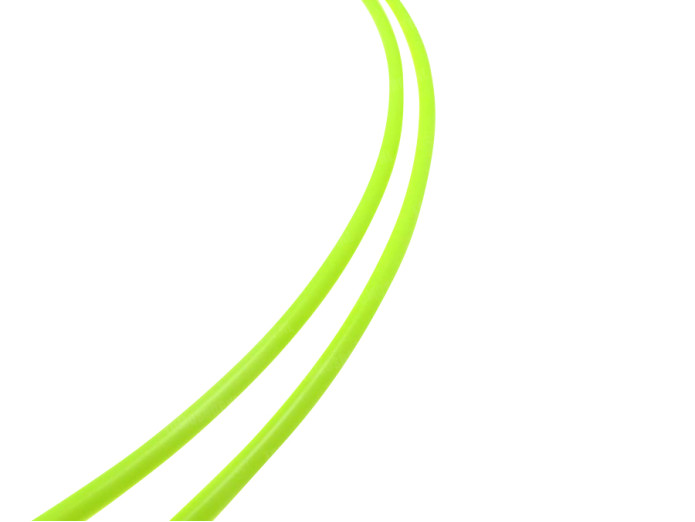 Bowdenzug Universal Aussenzug fluoreszierend Gelb Elvedes