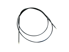 Cable universal outer cable black 1.5 meter with caps
