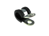 Cable clamp universal with rubber 8mm thumb extra