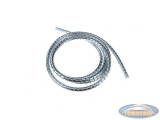 Cable universal outer cable chrome cover 6mm 1.5 meter 