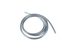 Kabel universeel buitenkabel chroom cover 6mm 1.5 meter 