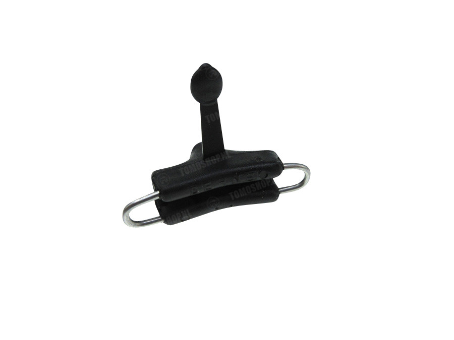 Kabel smeernippel zwart 5mm photo