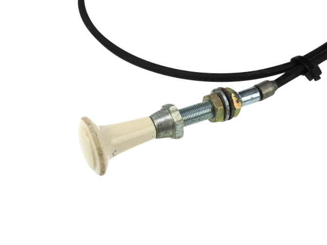Kabel choke Tomos 2L / 3L met witte knop product