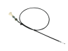Kabel choke Tomos 2L / 3L met witte knop thumb extra